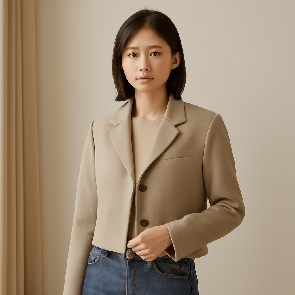 여성숏자켓 대표 이미지